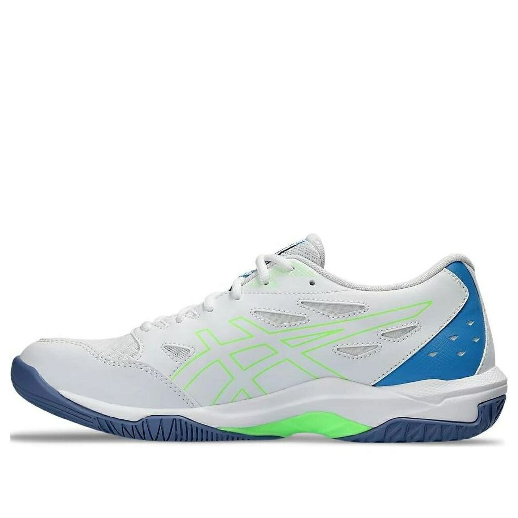 アシックス 青色 ブルー 白色 ホワイト ライム バースト 'WHITE LIME' スニーカー メンズ ASICS GEL-ROCKET 11 BLUE 1071A091-102 / WHITE LIME BURST