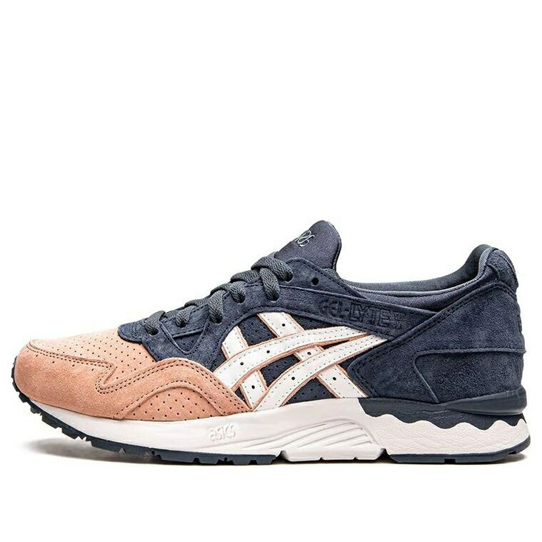アシックス ゲルライト 青色 ブルー ピンク ALMON TOE スニーカー メンズ ASICS X KITH GEL-LYTE 5 1201A542-700 / BLUE PINK