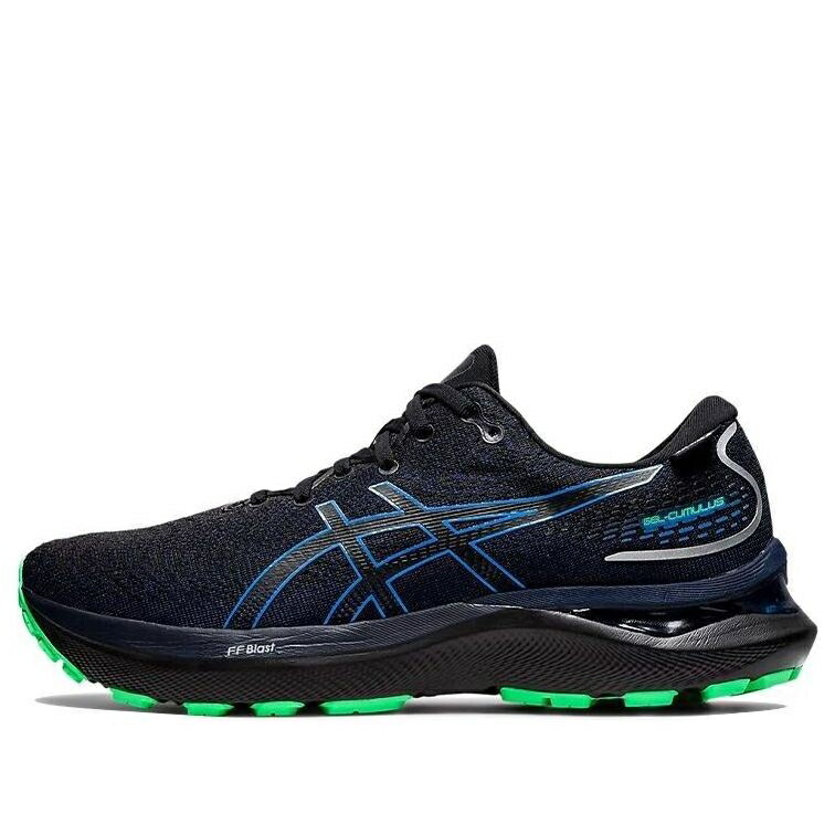 アシックス ゴアテックス 青碧 青碧 黒いこと 黒いこと \u0027BLACK COAST\u0027 スニーカー メンズ ASICS GEL-CUMULUS 24 GORE-TEX BLUE 1011B484-001 / BLACK BLUE
