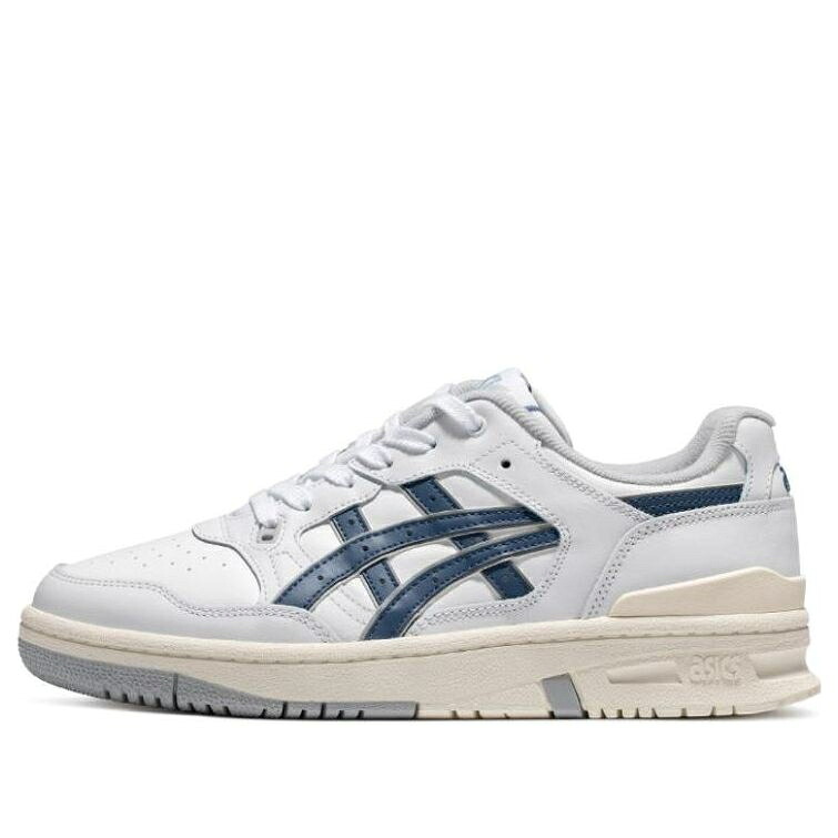 アシックス グランド 白色 ホワイト 青色 ブルー 'WHITE SHARK' スニーカー メンズ ASICS EX89 GRAND 1201A476-108 / WHITE BLUE