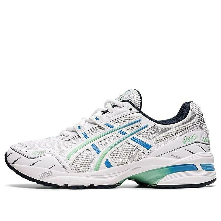アシックス 青色 ブルー 白色 ホワイト 'WHITE COAST' スニーカー レディース ASICS (WMNS) GEL-1090 BLUE 1202A385-100 / WHITE BLUE COAST
