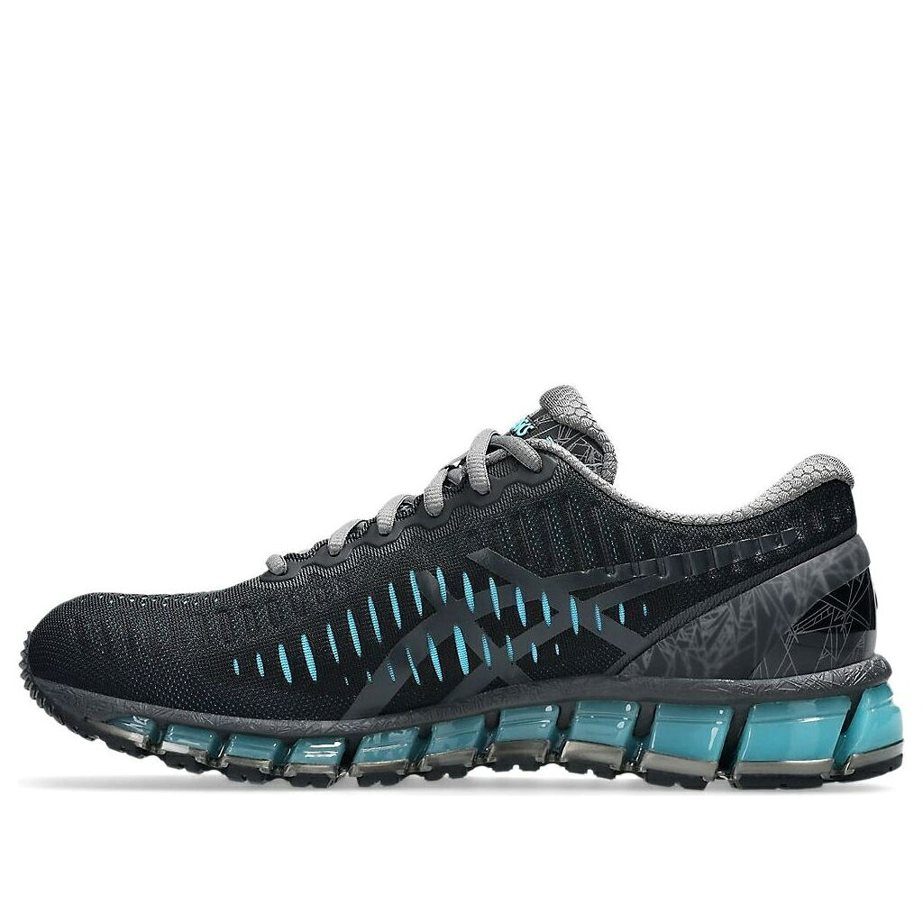 アシックス 黒いこと 黒いこと 薄墨色 薄墨色 薄墨色 \u0027BLACK AQUARIUM\u0027 スニーカー メンズ ASICS GEL-QUANTUM 360 I 1203A750-001 / BLACK AQUARIUM GRAY