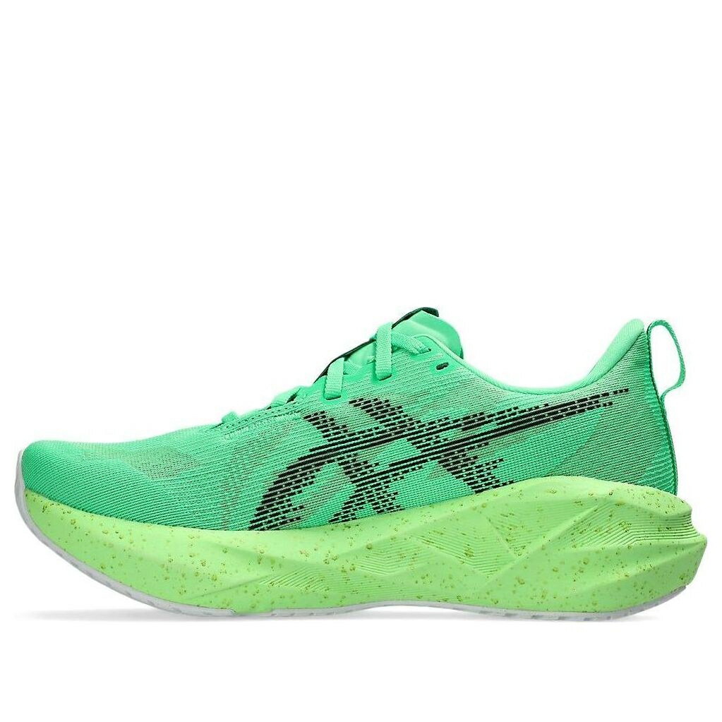アシックス 緑 緑であること 黒いこと 黒いこと \u0027EKIDEN BLACK\u0027 スニーカー レディース ASICS (WMNS) NOVABLAST 5 VITAL GREEN 1012B991-300 / VITAL GREEN BLACK