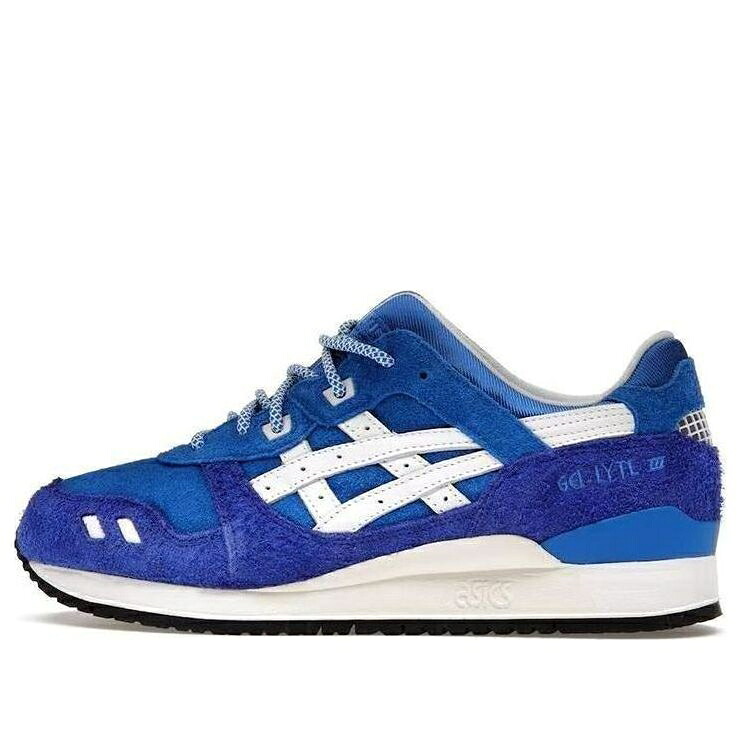 アシックス ゲルライト 青色 ブルー 白色 ホワイト 'XMEN BEAST' スニーカー メンズ ASICS X KITH MARVEL GEL-LYTE 3 07 REMASTERED 'X-MEN 60TH ANNIVERSARY - 1201A958-400 / BLUE WHITE