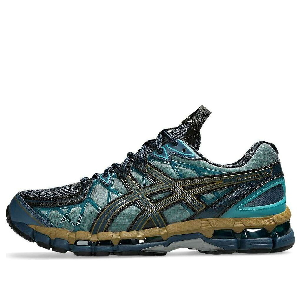アシックス ビンテージ ヴィンテージ 藍色 インディゴ \u0027INDIGO GLASS\u0027 スニーカー メンズ ASICS X KIKO KOSTADINOV UB10-S GEL-KAYANO 20 SEA 1203A664-400 / VINTAGE INDIGO SEA GLASS
