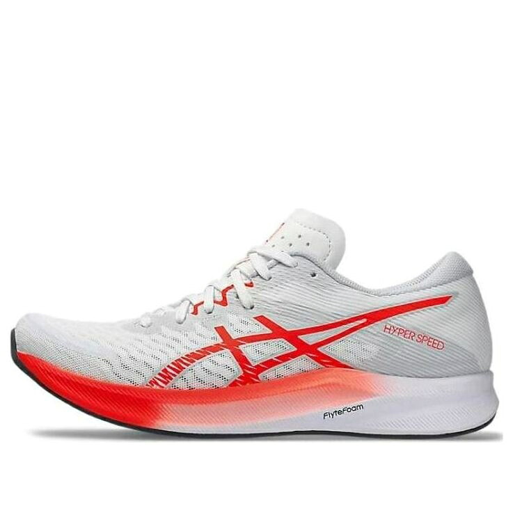 アシックス す早さ 白いこと 白いこと 赤 赤いこと \u0027WHITE RED\u0027 スニーカー レディース ASICS (WMNS) HYPER SPEED 3 SUNRISE 1012B517-101 / WHITE SUNRISE RED