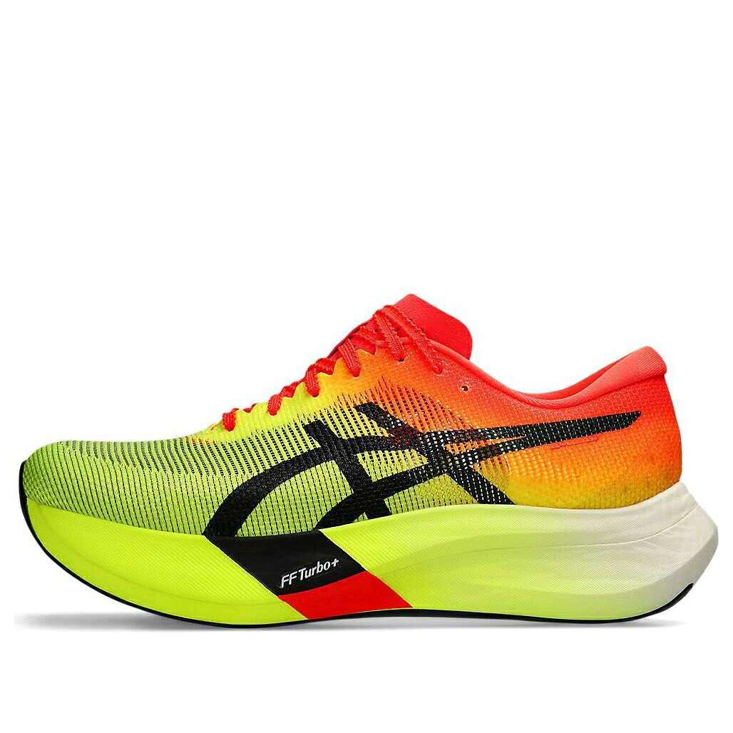 アシックス 黄味がかった 黄色 黒いこと 黒いこと \u0027PARIS\u0027 スニーカー メンズ ASICS METASPEED EDGE 1013A124-750 / SAFETY YELLOW BLACK