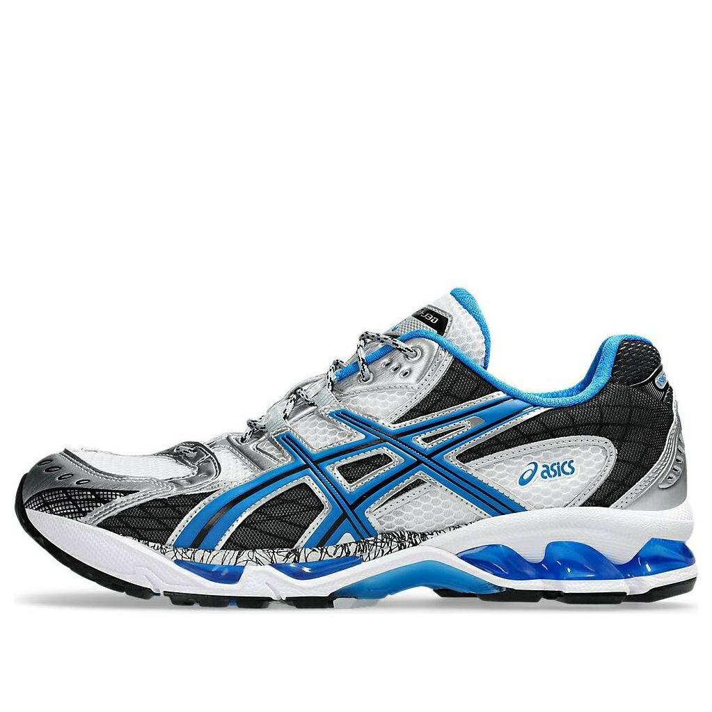 アシックス 白いこと 白いこと 青味 青み 10.1 \u0027WHITE BLUE\u0027 スニーカー メンズ ASICS GEL-NIMBUS DIRECTOIRE 1203A543-101 / WHITE DIRECTOIRE BLUE