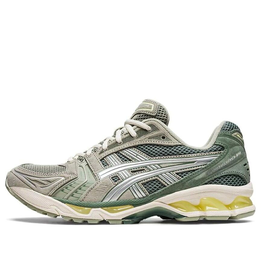 アシックス 薄墨色 薄墨色 純一無雑 緑 緑であること 白いこと 白いこと \u0027OLIVE SILVER\u0027 スニーカー メンズ ASICS GEL-KAYANO 14 GREY PURE 1201A161-301 / GREEN GREY WHITE