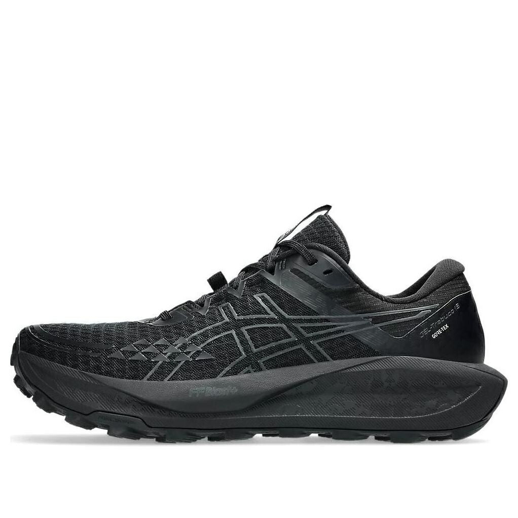 アシックス サーティーン ゴアテックス 黒色 ブラック 灰色 グレー 'BLACK GREY' スニーカー メンズ ASICS GEL-TRABUCO 13 GORE-TEX GRAPHITE 1011B978-002 / BLACK GRAPHITE GREY