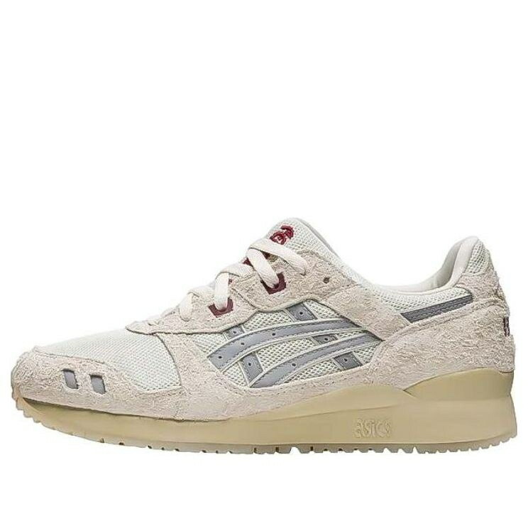 アシックス 青碧 青碧 純一無雑 しろがね色 しろがね色 \u0027CREAM\u0027 スニーカー メンズ ASICS PLEASURES X GEL LYTE 3 OG 1201A677-100 / MYSTIC BLUE PURE SILVER