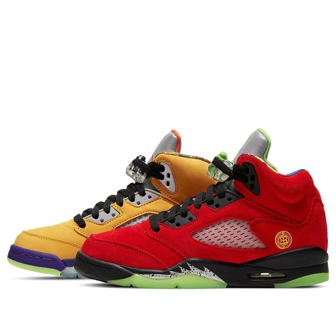 ナイキ ジョーダン 厚地の外套 紫 パープル \u0027WHAT THE\u0027 御坊っちゃん キッズ JORDAN (GS) AIR 5 RETRO SE CZ6415-700 / VARSITY MAIZE COURT PURPLE GHOST もの言う花 マタニティ スニーカー スニーカー-靴-キッズ・ベビー・マタニティ