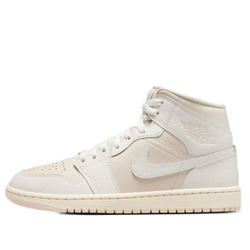 ナイキ ジョーダン ミッド 言い伝え 赤銅色 赤銅色 \u0027LEGEND BROWN\u0027 スニーカー レディース JORDAN (WMNS) AIR 1 MID LIGHT BQ6472-201 / LEGEND LIGHT BROWN MUSLIN SAIL