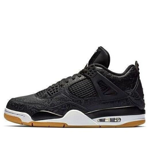 ナイキ ジョーダン 黒色 ブラック レーザー BLACK LASER スニーカー メンズ JORDAN AIR 4 RETRO CI1184-001 / BLACK LASER