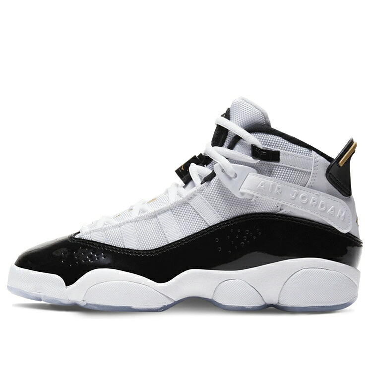 ナイキ ジョーダン 輪っか 白いこと 白いこと \u0027DEFINING MOMENTS\u0027 御坊っちゃん キッズ JORDAN (GS) AIR 6 RINGS CW6994-100 / WHITE もの言う花 マタニティ スニーカー