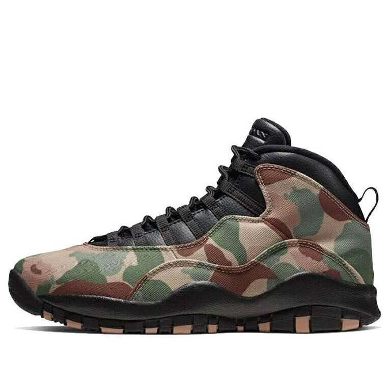 ナイキ ジョーダン 赤銅色 赤銅色 \u0027DESERT CAMO\u0027 スニーカー メンズ JORDAN AIR 10 RETRO 310805-200 / BROWN