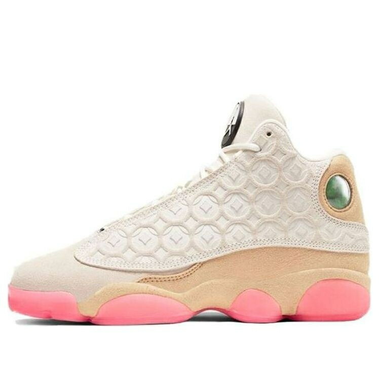 ナイキ ジョーダン サーティーン アイボリー 黒色 ブラック ピンク 'CHINESE YEAR' ジュニア キッズ JORDAN (GS) AIR 13 RETRO NEW CW4683-100 / PALE IVORY BLACK DIGITAL PINK ベビー マタニティ スニーカー