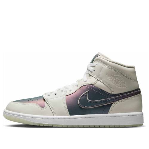 ナイキ ジョーダン ミッド 白色 ホワイト 'PHANTOM' スニーカー メンズ JORDAN AIR 1 MID IH4107-030 / PHANTOM WHITE｜スニケス