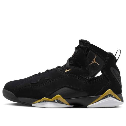 ナイキ ジョーダン フライト 白色 ホワイト 黒色 ブラック ゴールド トゥルーフライト BLACK GOLD スニーカー メンズ JORDAN AIR TRUE FLIGHT WHITE METALLIC 342964-072 / BLACK WHITE METALLIC GOLD