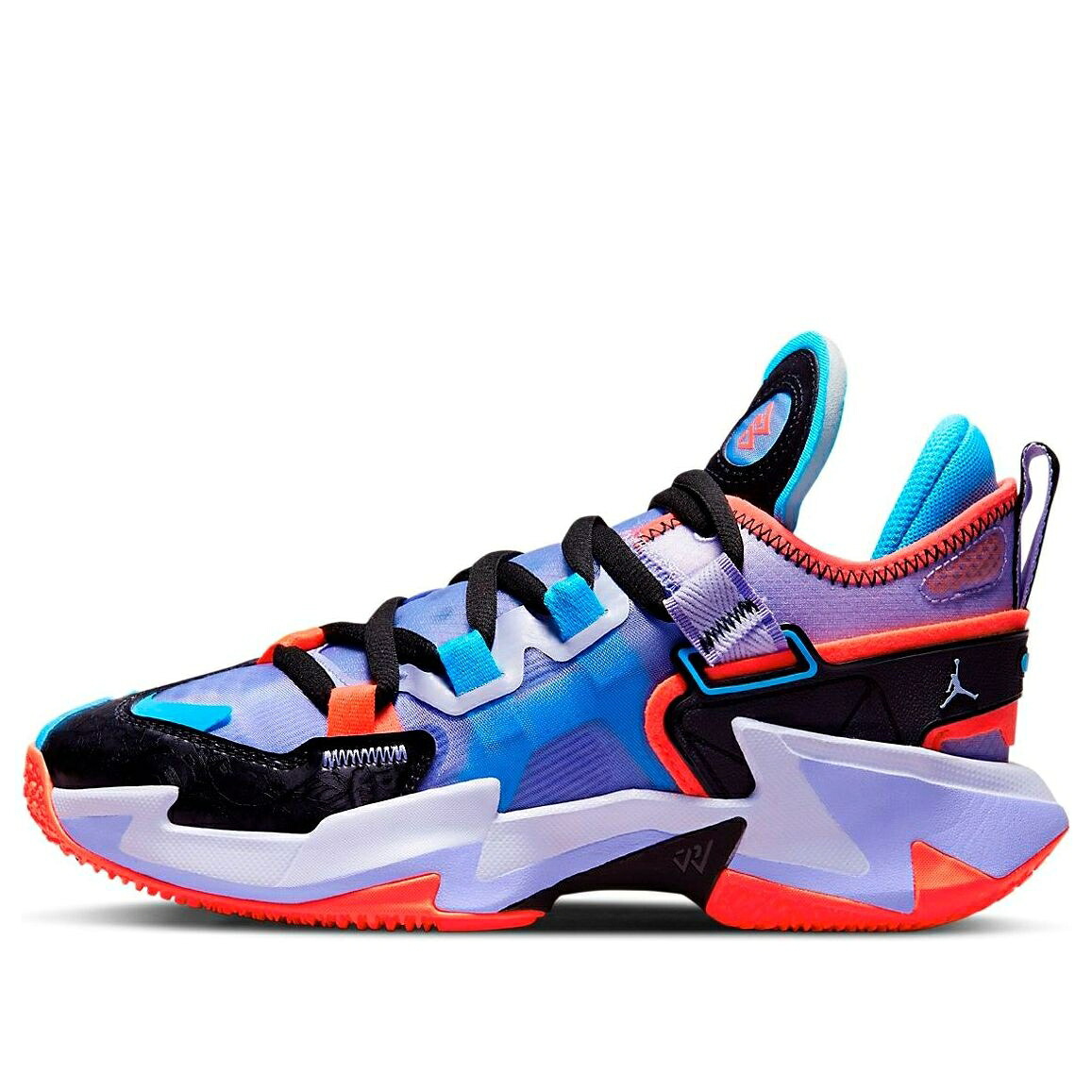 ナイキ ジョーダン 紫 パープル 黒色 ブラック 青色 ブルー ZER0.5 'CHILDHOOD' ジュニア キッズ JORDAN (GS) AIR WHY NOT DC3643-500 / PURPLE BLACK BLUE ベビー マタニティ スニーカー