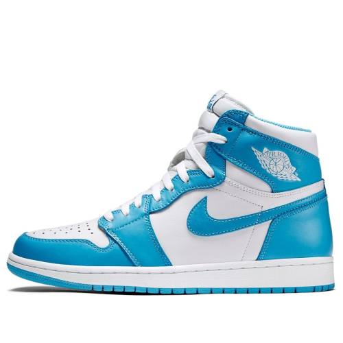 ナイキ ジョーダン ご機嫌 白いこと 白いこと 青碧 青色 \u0027UNC\u0027 スニーカー メンズ JORDAN AIR 1 RETRO HIGH OG 555088-117 / WHITE DK POWDER BLUE メンズ靴-靴