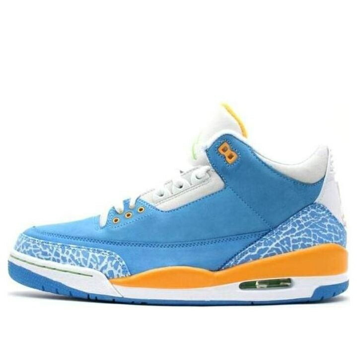 ナイキ ジョーダン 青色 ブルー 'DO THING' スニーカー メンズ JORDAN AIR 3 RETRO LS THE RIGHT 315297-471 / BLUE