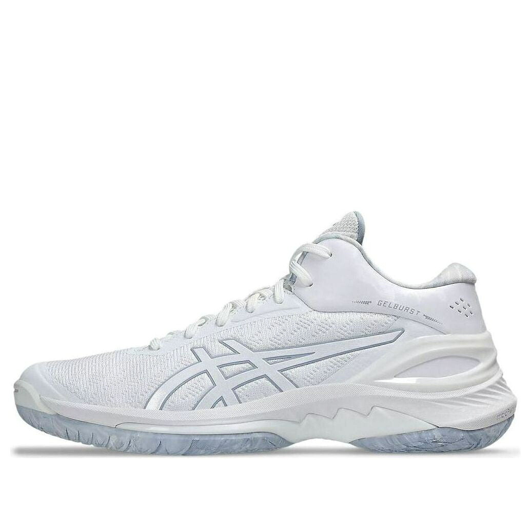 アシックス 灰色 グレー 白色 ホワイト 青色 ブルー 'WHITE BLUE' スニーカー メンズ ASICS GEL-BURST 28 GREY 1063A099-100 / WHITE GREY BLUE｜スニケス