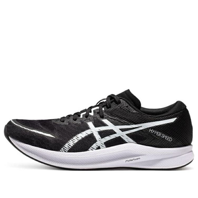 アシックス す早さ 黒いこと 黒いこと 白いこと 白いこと \u0027BLACK WHITE\u0027 スニーカー メンズ ASICS HYPER SPEED 3 1011B701-001 / BLACK WHITE