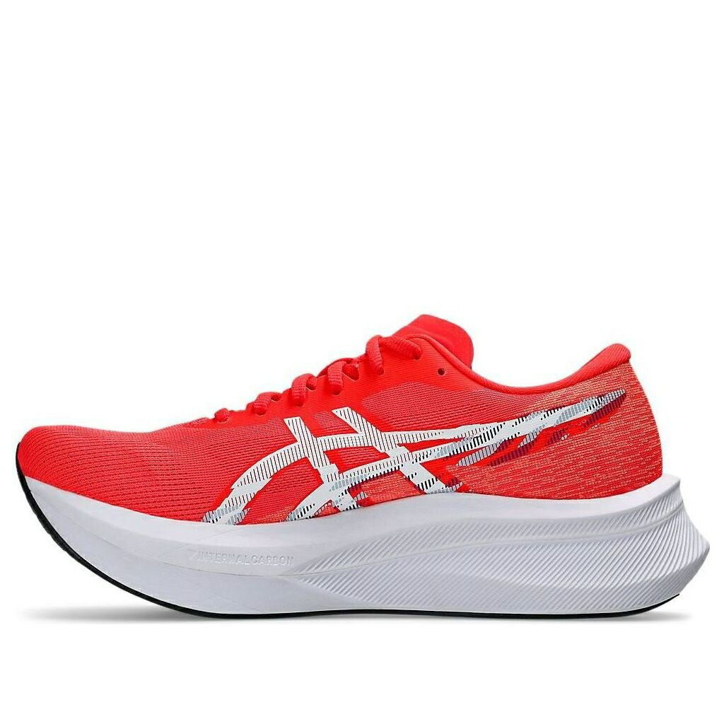 アシックス マジック スピード 赤 レッド 白色 ホワイト 'FLASH WHITE' スニーカー メンズ ASICS MAGIC SPEED 4 RED 1011B875-600 / FLASH RED WHITE|スニケス