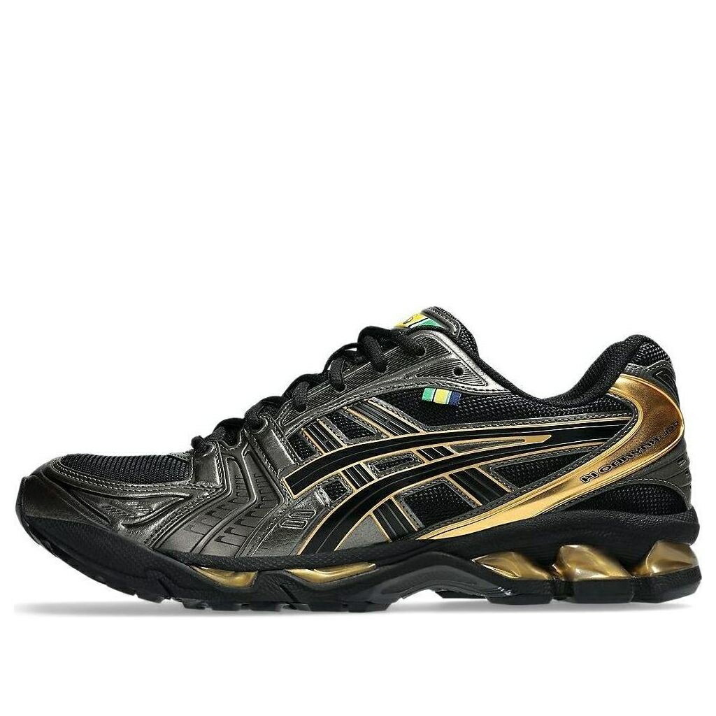アシックス 純然たる 黒いこと 黒いこと ゴールド \u0027BLACK GOLD\u0027 スニーカー メンズ ASICS X SENNA GEL-KAYANO 14 PURE 1203A860-001 / BLACK PURE GOLD