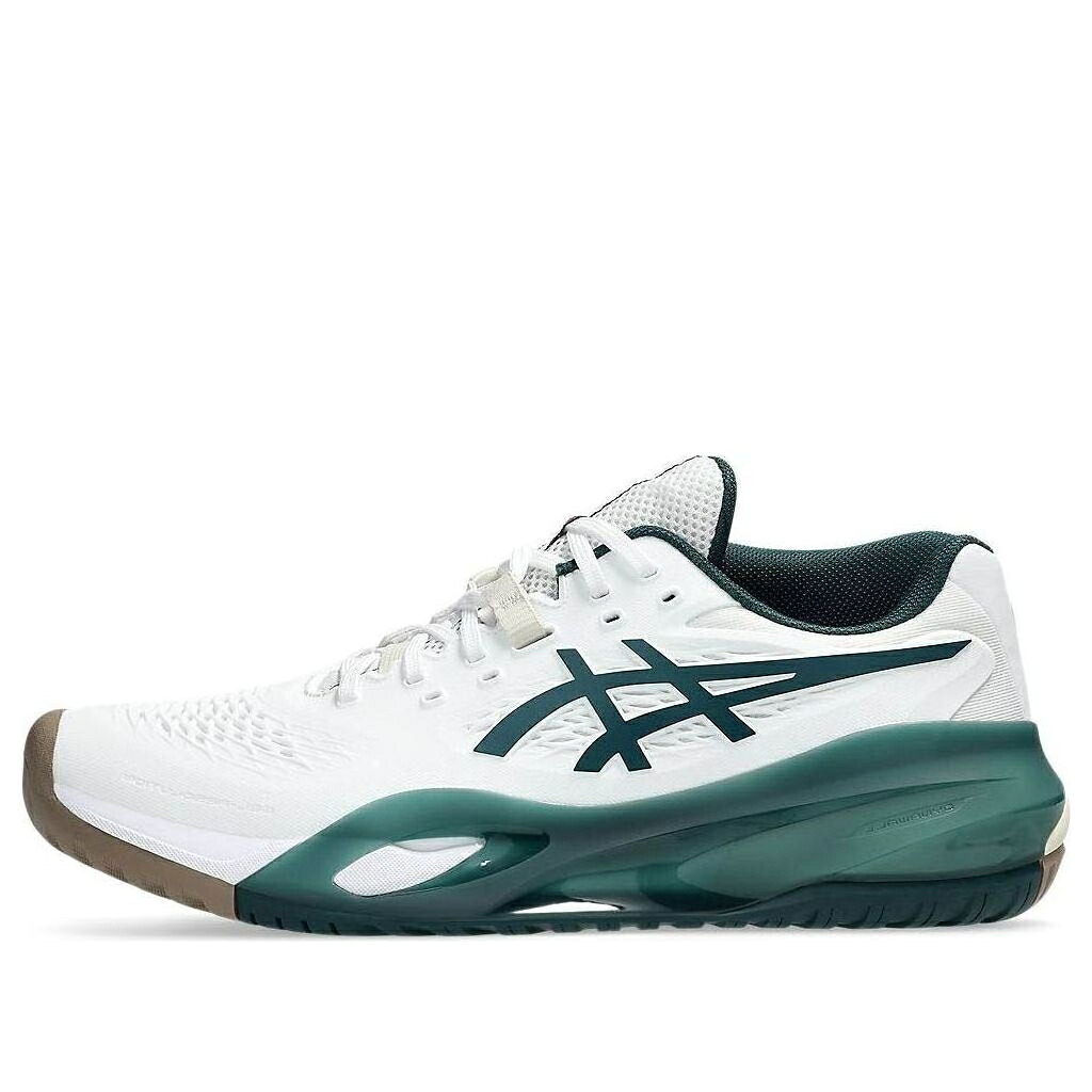 アシックス 白いこと 白いこと 緑 緑であること \u0027WHITE GREEN\u0027 スニーカー メンズ ASICS GEL-RESOLUTION X SAXON 1041A481-111 / WHITE SAXON GREEN