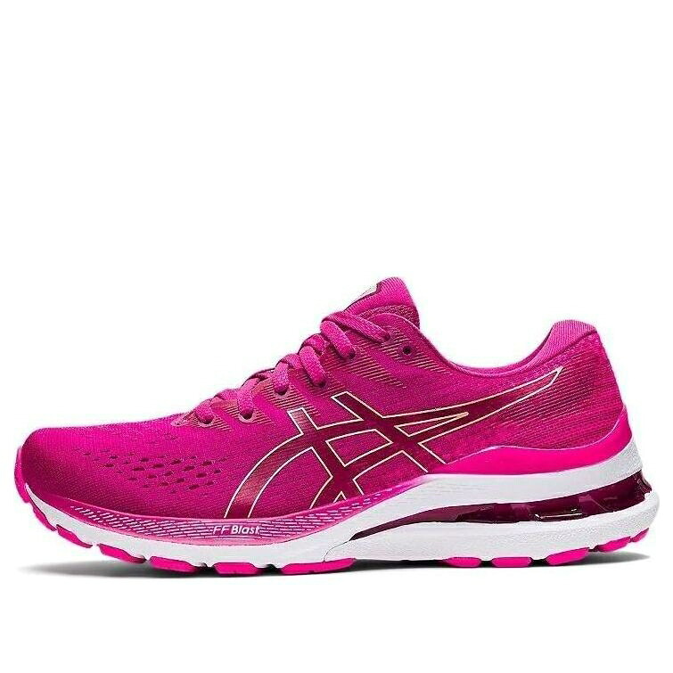 アシックス サクラ色 赤 赤いこと \u0027FUCHSIA RED\u0027 スニーカー レディース ASICS (WMNS) GEL-KAYANO 28 1012B047-600 / ROSE RED