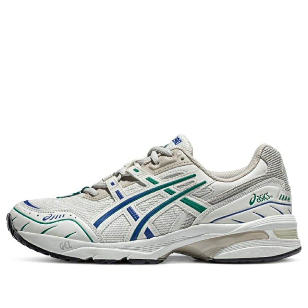 アシックス 皮膚軟化剤 青味 青み 緑 緑であること \u0027CREAM BLUE\u0027 スニーカー メンズ ASICS GEL-1090 1203A243-101 / CREAM BLUE GREEN