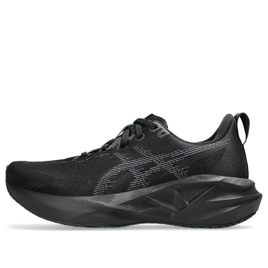 アシックス 黒いこと 黒いこと 薄墨色 薄墨色 \u0027BLACK GREY\u0027 スニーカー レディース ASICS (WMNS) NOVABLAST 5 CARRIER 1012B765-002 / BLACK CARRIER GREY