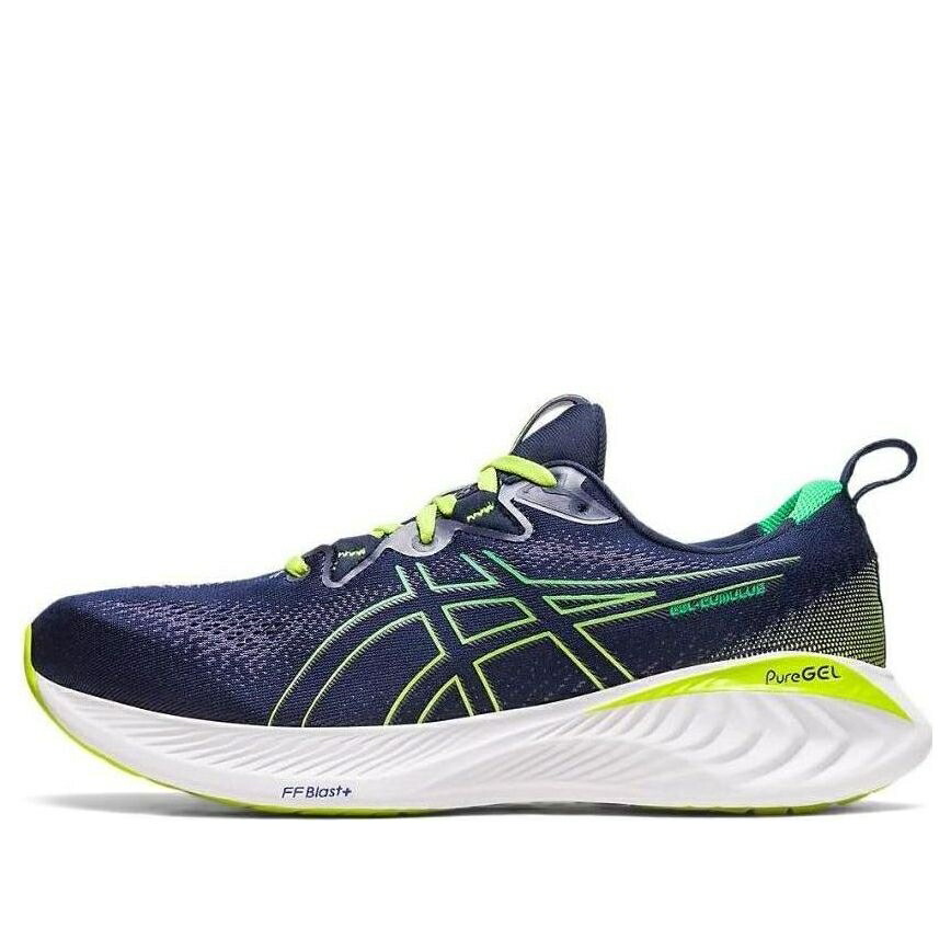 アシックス 'MIDNIGHT CILANTRO' スニーカー メンズ ASICS GEL-CUMULUS 25 1011B621-400 / MIDNIGHT CILANTRO