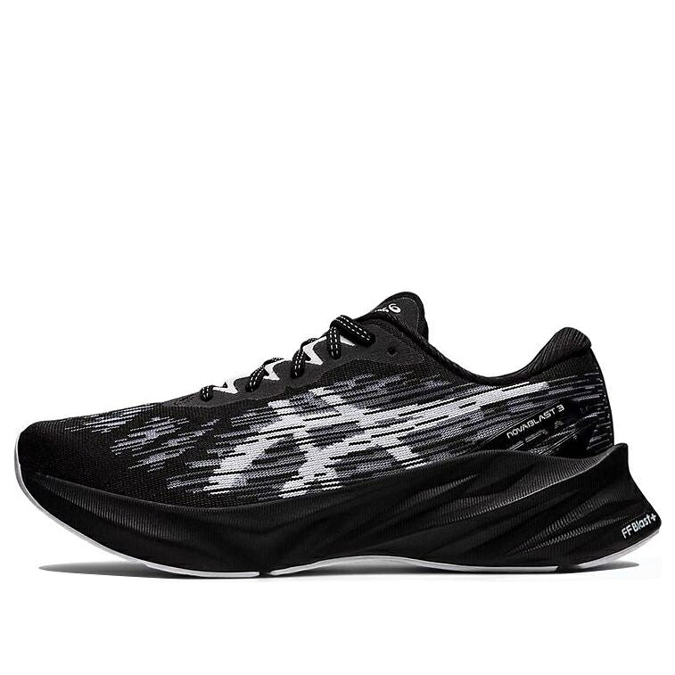 アシックス 黒いこと 黒いこと 白いこと 白いこと \u0027BLACK WHITE\u0027 スニーカー メンズ ASICS NOVABLAST 3 1011B458-002 / BLACK WHITE
