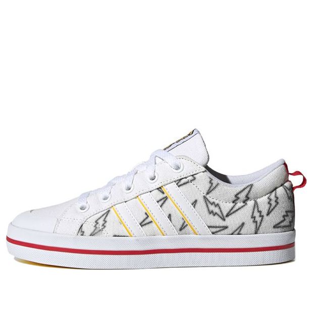 値頃 アディダス ネオ Thunder ジュニア キッズ Adidas Neo Pokemon X Bravada J Cloud White Scarlet Fw3197 ファッションなデザイン Css Edu Om
