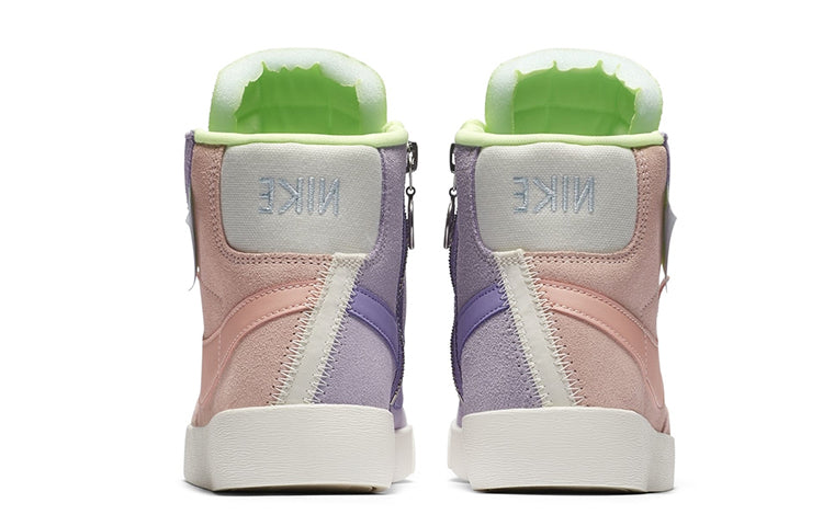 ナイキ レディース ピンク スニーカー ミッド ブレイザー レベル