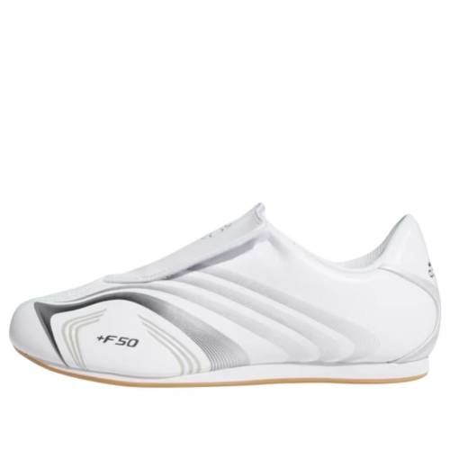 アディダス 白いこと 白いこと しろがね色 しろがね色 \u0027CLOUD WHITE\u0027 スニーカー レディース ADIDAS (WMNS) TAEKWONDO F50 JR6404 / CLOUD WHITE SILVER METALLIC