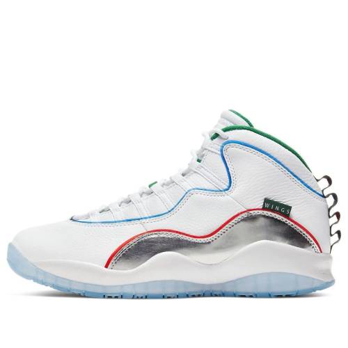 ナイキ ジョーダン 白いこと 白いこと \u0027WINGS\u0027 スニーカー メンズ JORDAN AIR 10 RETRO CK4352-103 / WHITE MULTI