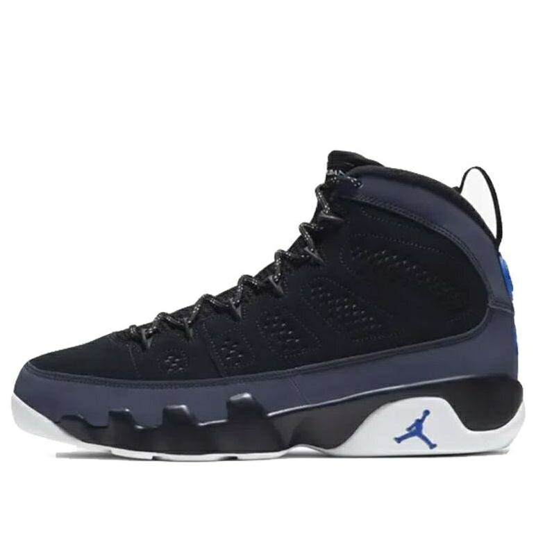 ナイキ ジョーダン 黒色 ブラック 白色 ホワイト 青色 ブルー \'RACER BLUE\' スニーカー メンズ JORDAN AIR 9 RETRO CT8019-024 / BLACK WHITE RACER BLUE
