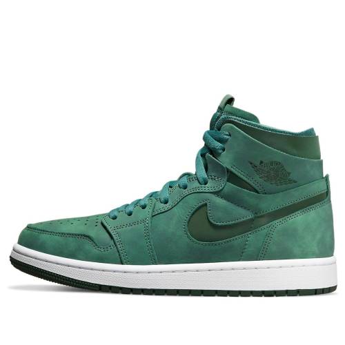 ナイキ ジョーダン 御機嫌 望遠レンズ 緑 緑であること 白いこと 白いこと \u0027NEPTUNE GREEN\u0027 スニーカー レディース JORDAN (WMNS) AIR 1 HIGH ZOOM COMFORT CT0979-301 / GREEN WHITE