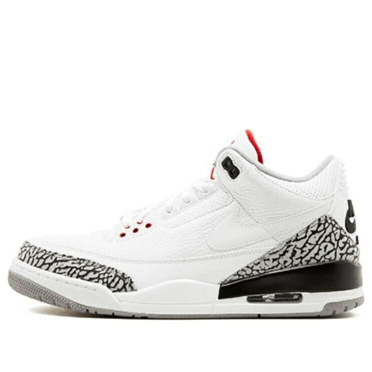 ナイキ ジョーダン 白色 ホワイト 'WHITE CEMENT' スニーカー メンズ JORDAN AIR 3 RETRO JTH NRG AV6683-160 / WHITE|スニケス