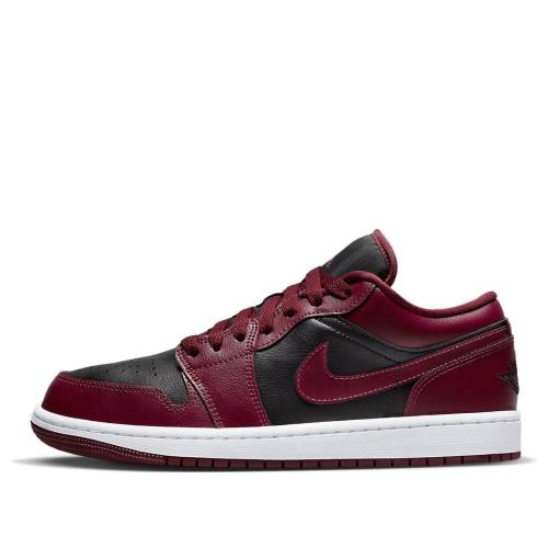 ナイキ ジョーダン 黒いこと 黒いこと 赤 赤いこと \u0027DARK BEETROOT\u0027 スニーカー レディース JORDAN (WMNS) AIR 1 LOW DC0774-006 / BLACK RED