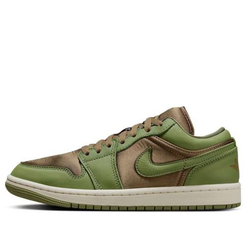 ナイキ ジョーダン 赤銅色 赤銅色 天の原 オリーブ \u0027SKY OLIVE\u0027 スニーカー レディース JORDAN (WMNS) AIR 1 LOW SE J LIGHT FB9893-300 / BROWN KELP SKY J LIGHT OLIVE