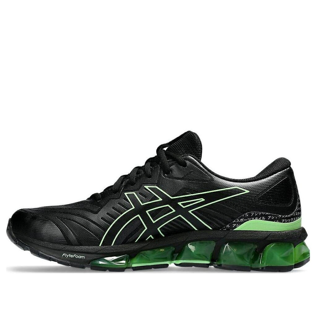 アシックス 黒色 ブラック ライム 'BLACK LIME' スニーカー メンズ ASICS GEL-QUANTUM 360 7 BRIGHT 1201A878-001 / BLACK BRIGHT LIME