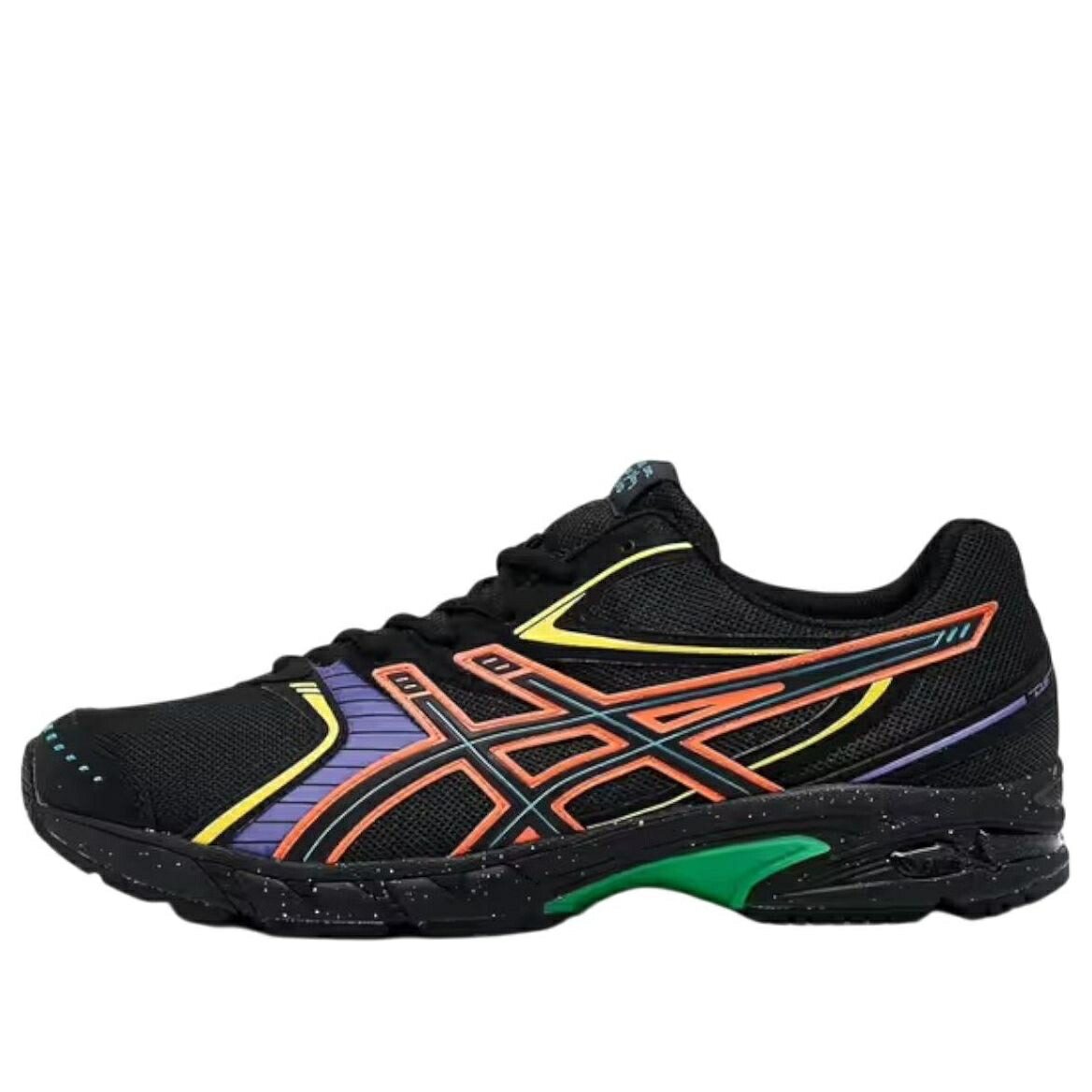 アシックス トレーナー 黒色 ブラック 'BLACK MULTICOLOR' スニーカー メンズ ASICS X STEFON DIGGS GEL-DS TRAINER 14 MULTI-COLOR' 1203B142-001 / BLACK MULTI COLOR