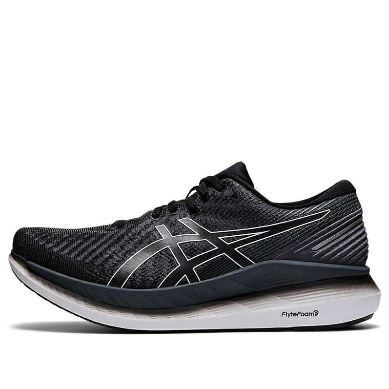 アシックス 黒色 ブラック 'BLACK GREY' スニーカー メンズ ASICS GLIDERIDE 2 CARRIER 1011B016-002 / BLACK