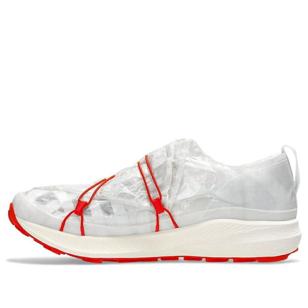 アシックス 白いこと 白いこと 赤 赤いこと \u0027WHITE RED\u0027 スニーカー メンズ ASICS ARCHISITE ORU X KENGO KUMA 1201A862-101 / WHITE RED