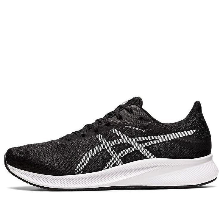 アシックス サー青少年 黒いこと 黒いこと 白いこと 白いこと \u0027BLACK WHITE\u0027 スニーカー メンズ ASICS PATRIOT 13 1011B485-001 / BLACK WHITE